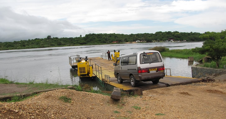 Ferry Crossing at Murchison Falls National Park